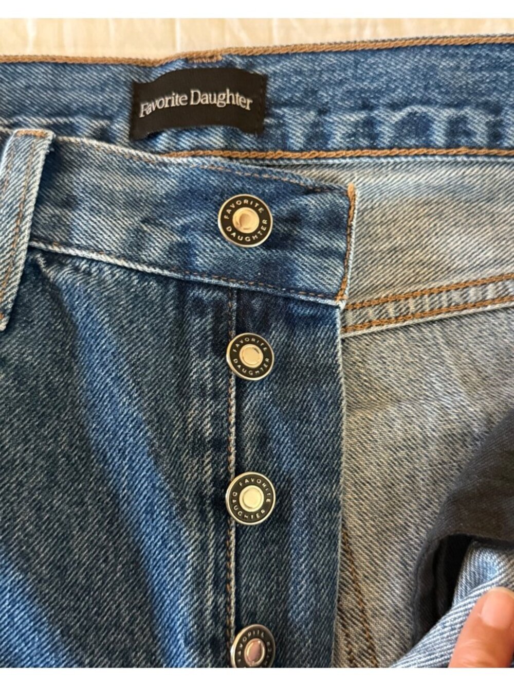 FAVORITE DUAGHTER The Valentina Flare Super High Rise Jeans in Montreal - Picture 11 of 16